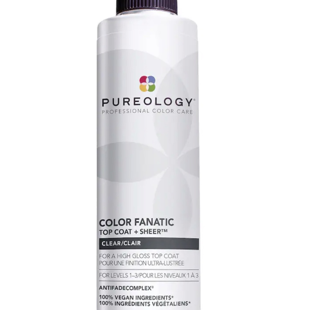 Pureology Color Fanatic Top Coat + Clear Hair Gloss